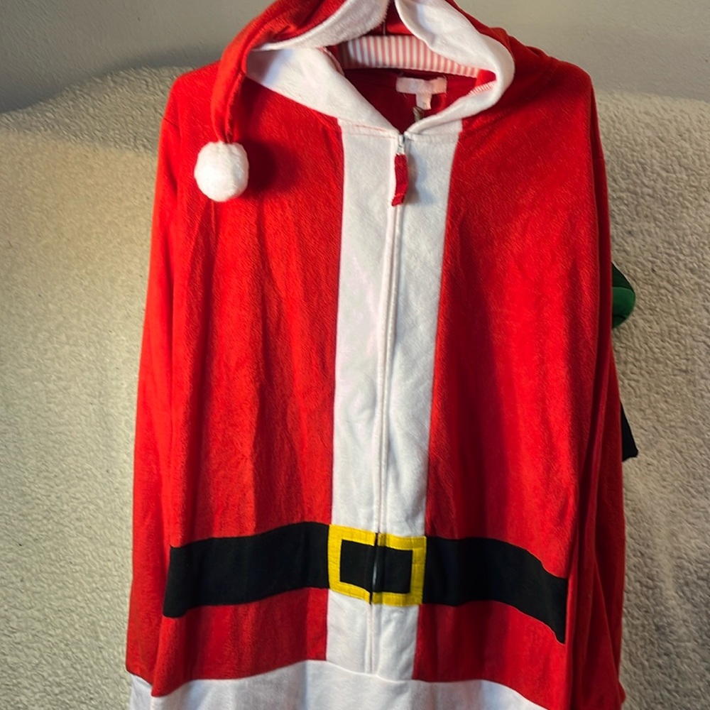 Santa Women’s Hooded Onesie